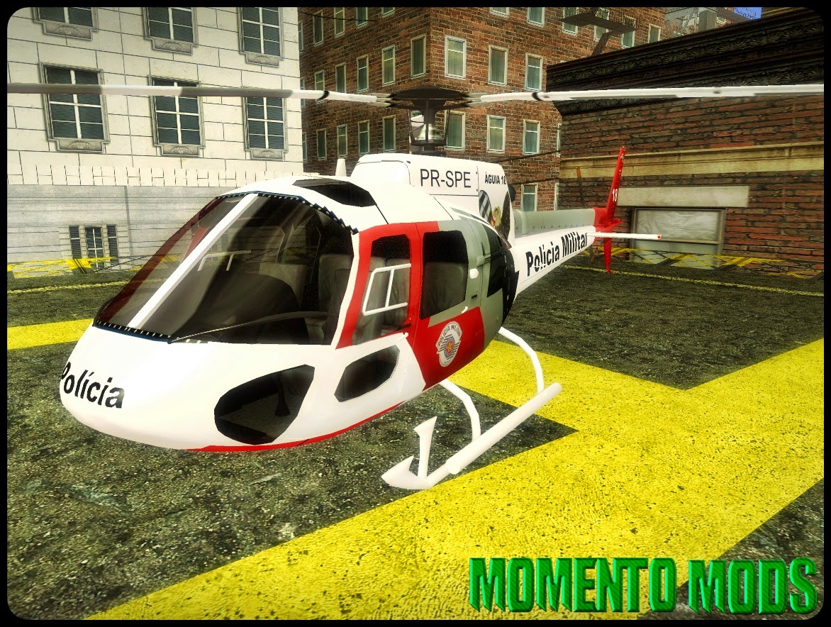 Mods para um helicóptero de Combate para o GTA San Andreas