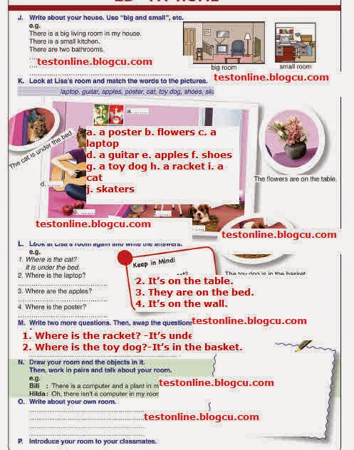 DERS SORULARI: 9. Sınıf İngilizce A1.1 MEB Cevapları Sayfa 32