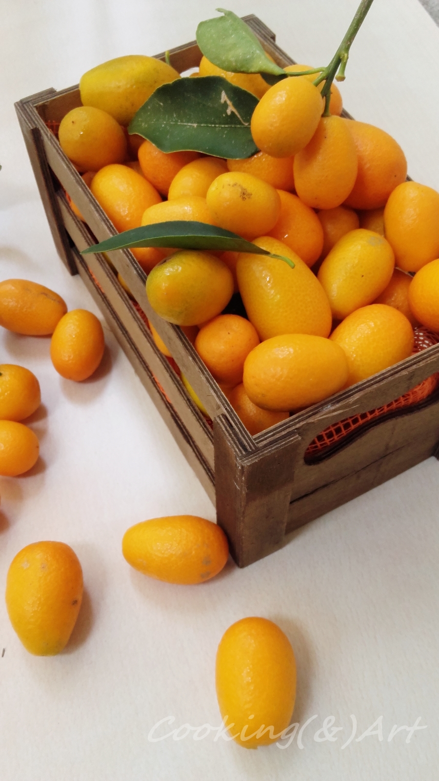 Σοκολατένια κουμκουάτ / Chocolate dipped kumquats Cooking & Art by