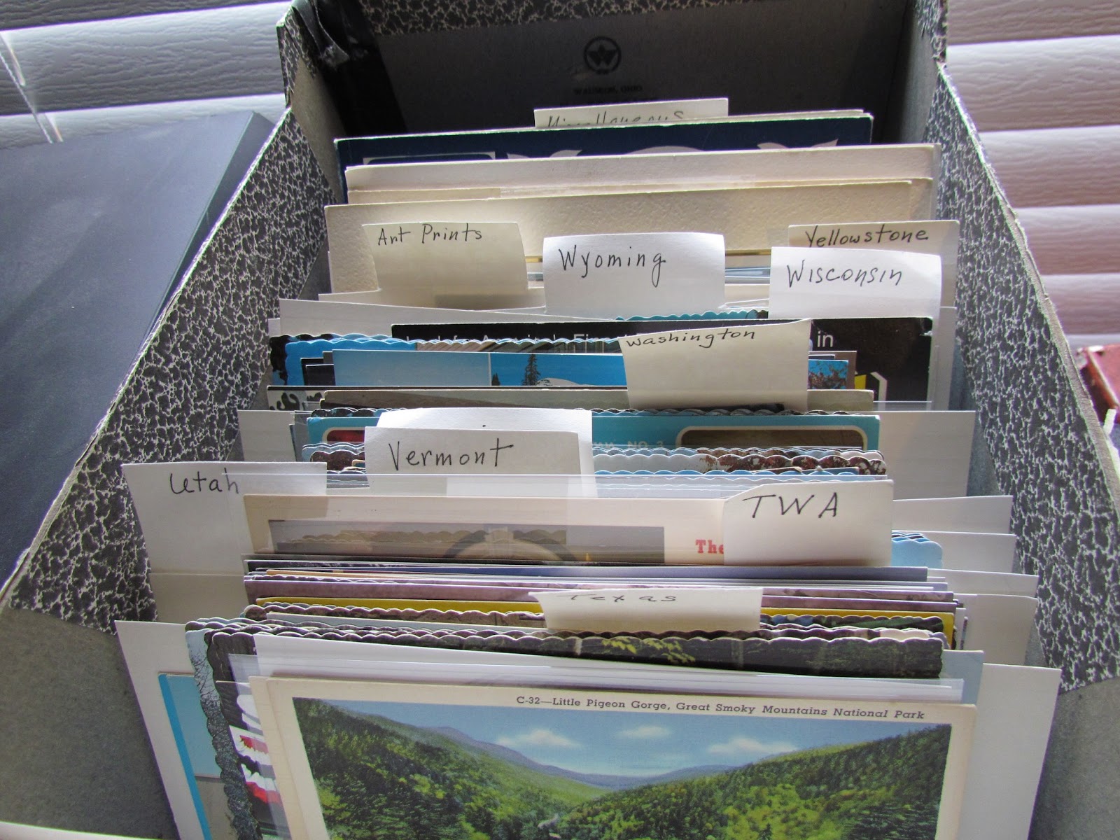 Postcards, Many Postcards Postcard Storage