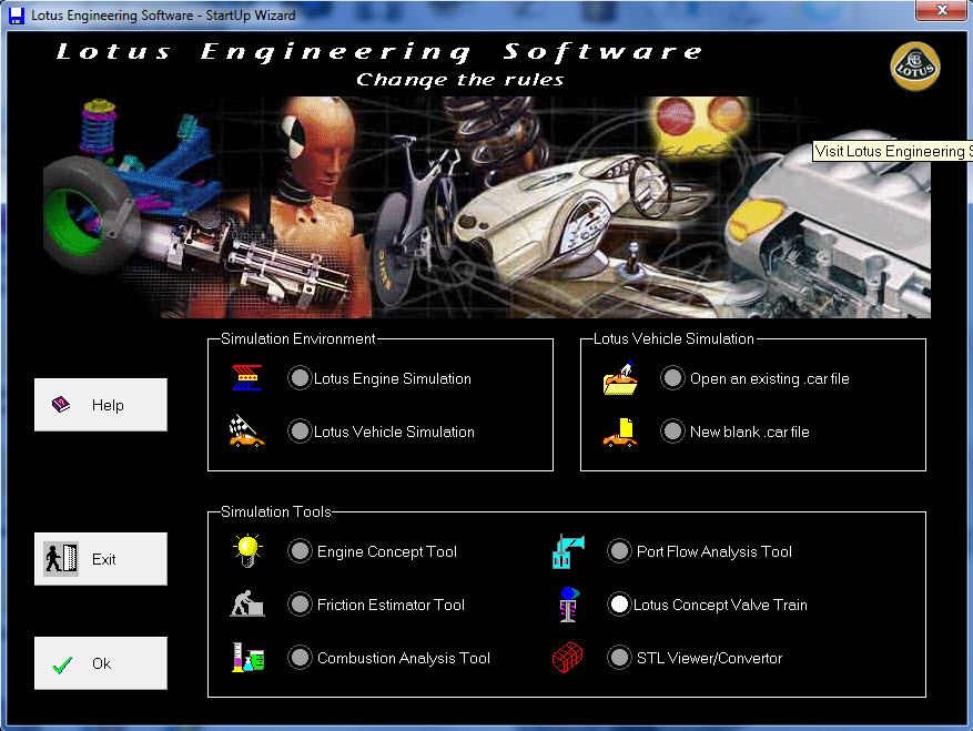 To MyCADnik Lotus Engineering Software (PowerTrain)