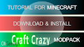 HOW TO INSTALL<br>OhGaming's Craft Crazy ModPack [<b>1.7.10</b>]<br>▽