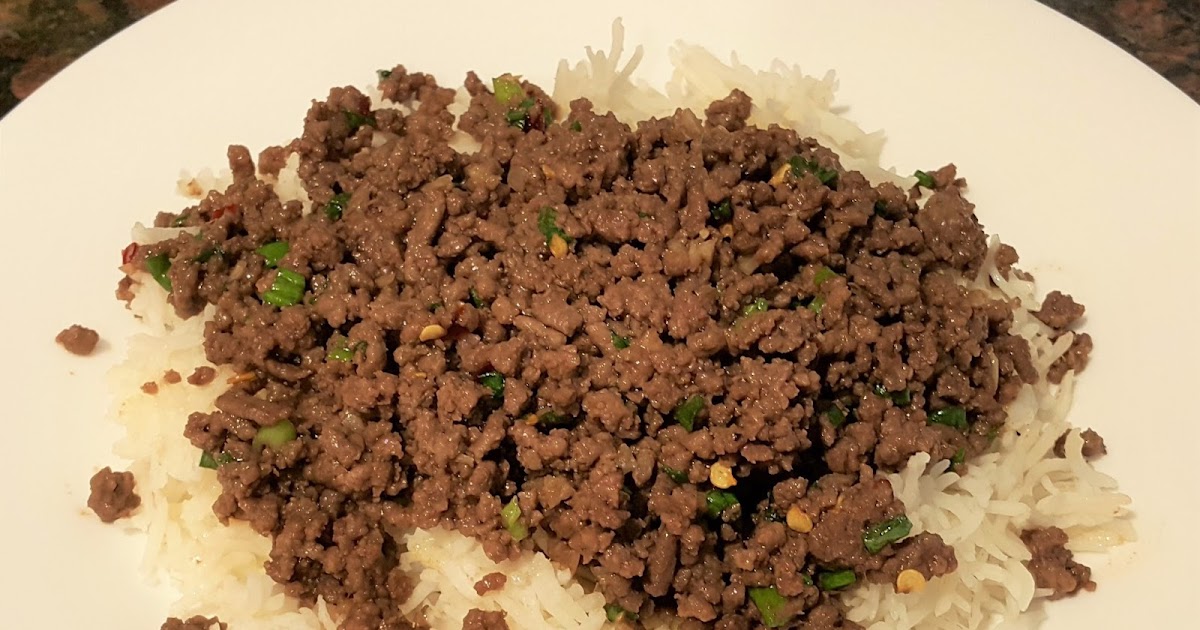 Spicy Korean Ground Beef and Rice | Wen's Notes