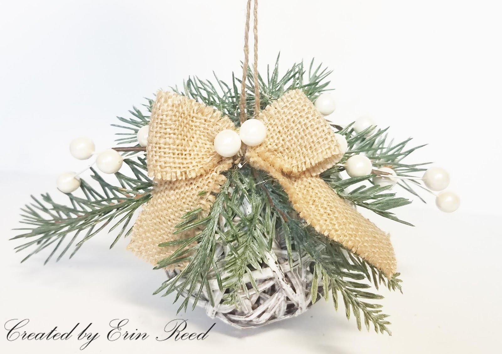Erin Reed Makes How to Make Rustic Grapevine Ball Ornaments & Home Decor