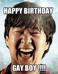 gay happy birthday meme