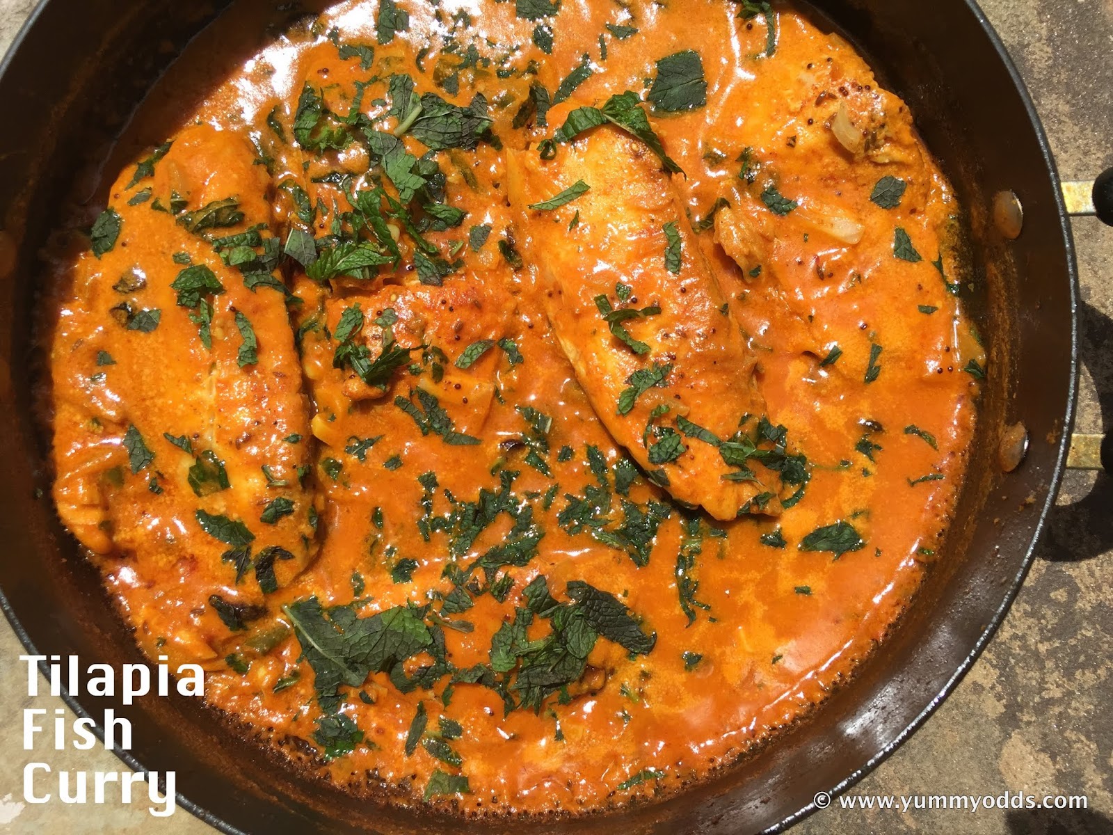Yum! Yum! Yum! Tilapia Fish Curry with Star Anise