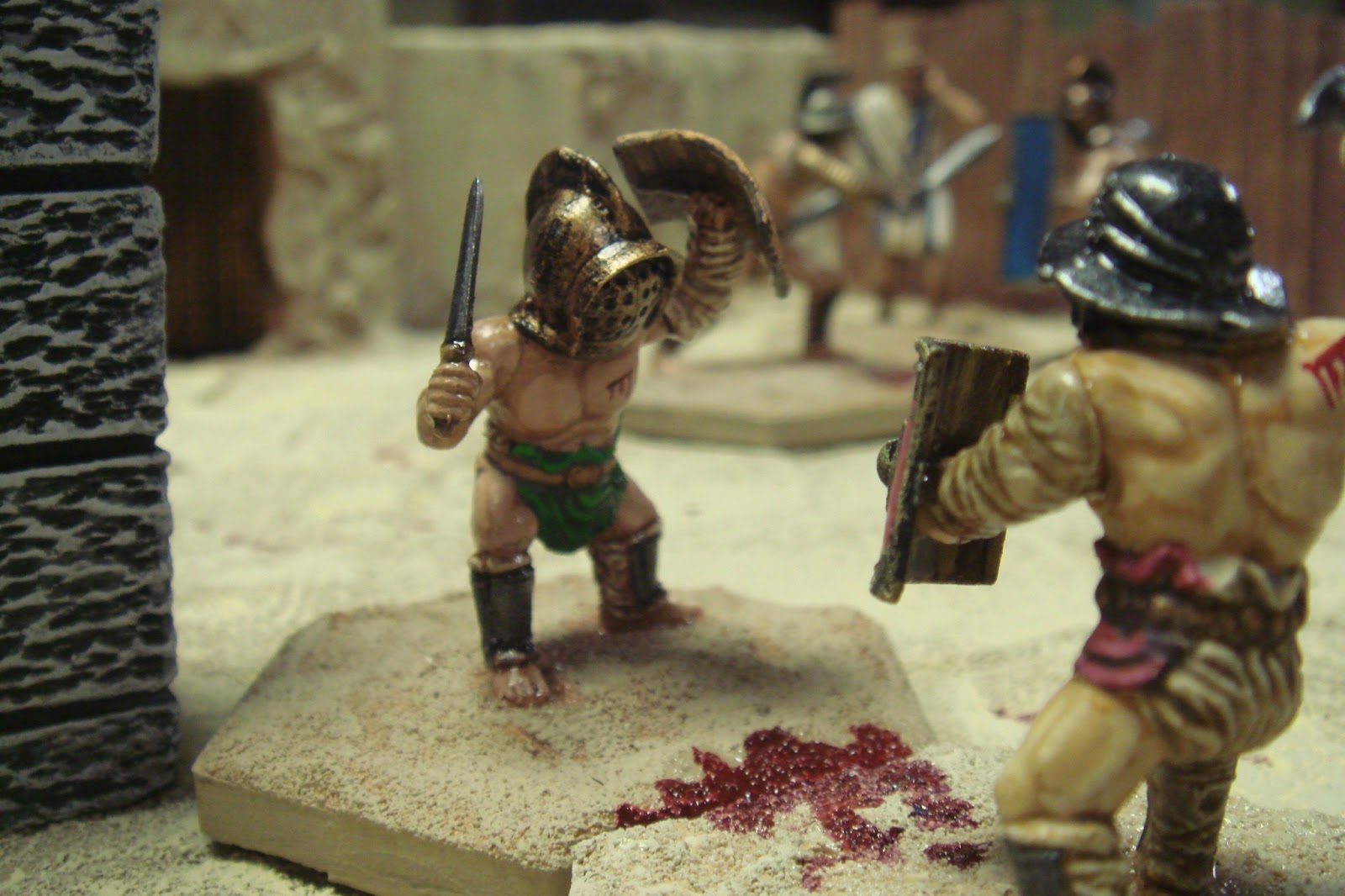 woman Gladiator midget roman emperor