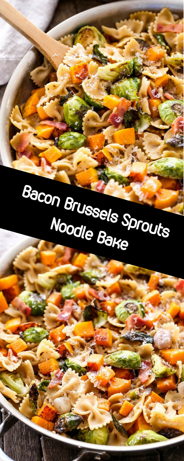 Bacon Brussels Sprouts Noodle Bake APP META
