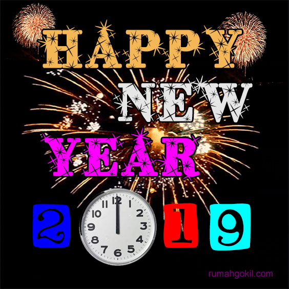 Gambar Ucapan Selamat Tahun Baru 2019