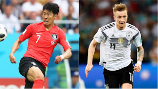 Corea del Sur vs Alemania en Copa Mundial Rusia 2018