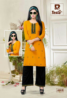 Raashi tesla kurtis With palazzo