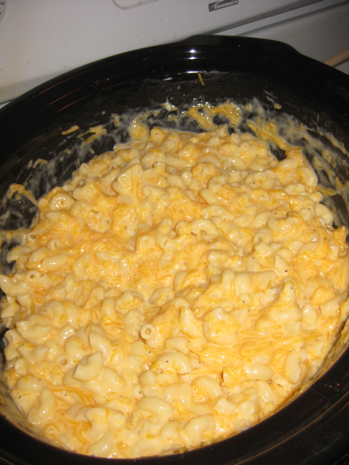 Purple Tailgating Mama Slow Cooker or Oven Mac N Cheese