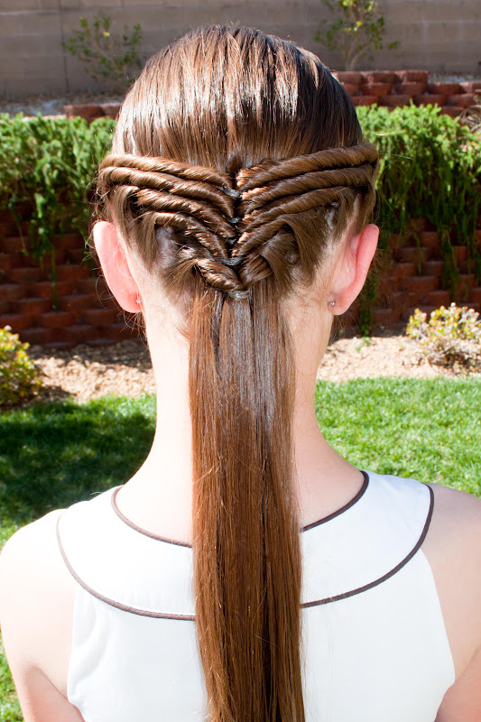 Butterfly Wings Haircut