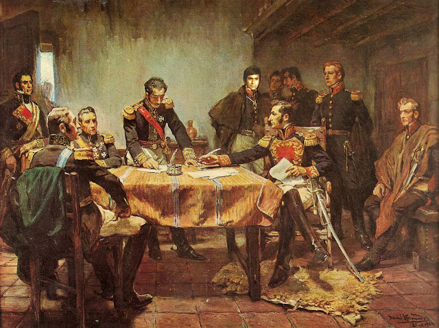 Resultado de imagen para patriotas y realistas