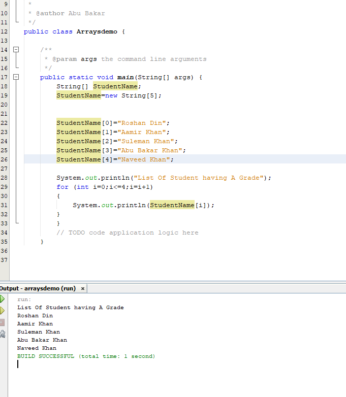 what is an array? | Hits Tutorial Point