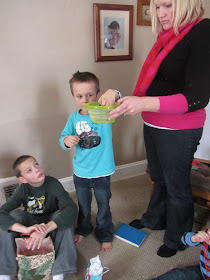 Co-Op Christmas Party 2012-Game ideas for kid's parties. The Unlikely Homeschool