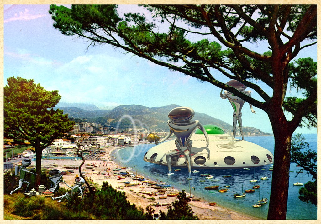 03-Franco-Brambilla-Invading-the-Vintage-Sci-Fi-Postcards-www-designstack-co