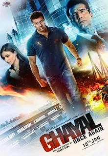 Ghayal Once Again (2016) - Poster - www.allmoviesonglyrics.in