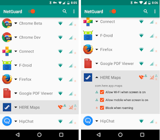 تطبيق NetGuard للأندرويد, تطبيق NetGuard مدفوع للأندرويد