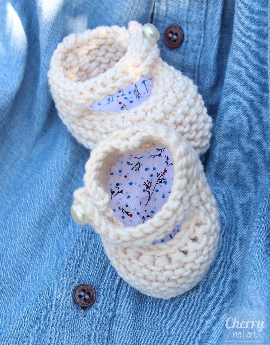 tricot-chaussons-bébé-knitting-baby