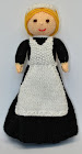 Lady's Maid Doll Knitting Pattern