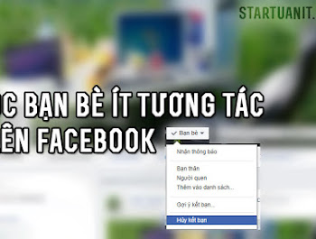Hướng dẫn lọc bạn bè ít tương tác trên facebook Hướng dẫn lọc bạn bè ít tương tác trên facebook