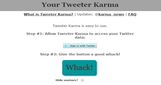 Twitter Karma