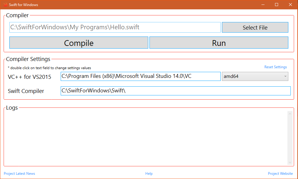 HodentekHelp: How do you compile and run SWIFT programs on Windows 10?