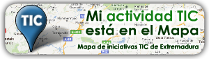 Nuestro blog en el mapa TIC de Extremadura