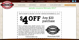 Boston Market coupons february Boston Market coupons february
