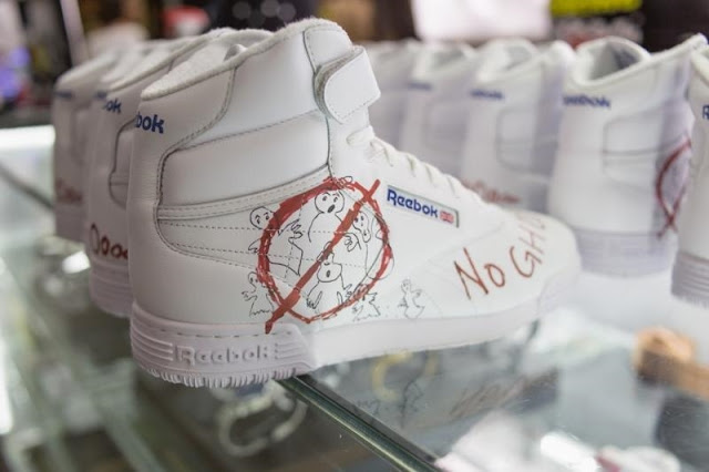 GHOSTBUSTERS x STRANGERS THINGS Reebok Launch party event images at BAIT 