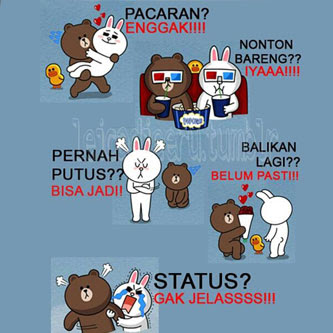 23 Kumpulan Gambar Kata kata Stiker Line Lucu Cony Brown 23 Kumpulan Gambar Kata kata Stiker Line Lucu Cony Brown