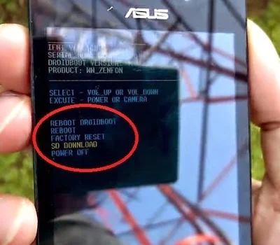 Mengatasi Bootloop ASUS Zenfone 4