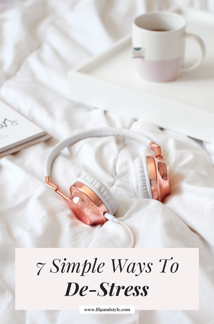 how to de-stress relaxation anxiety lifestyle blog