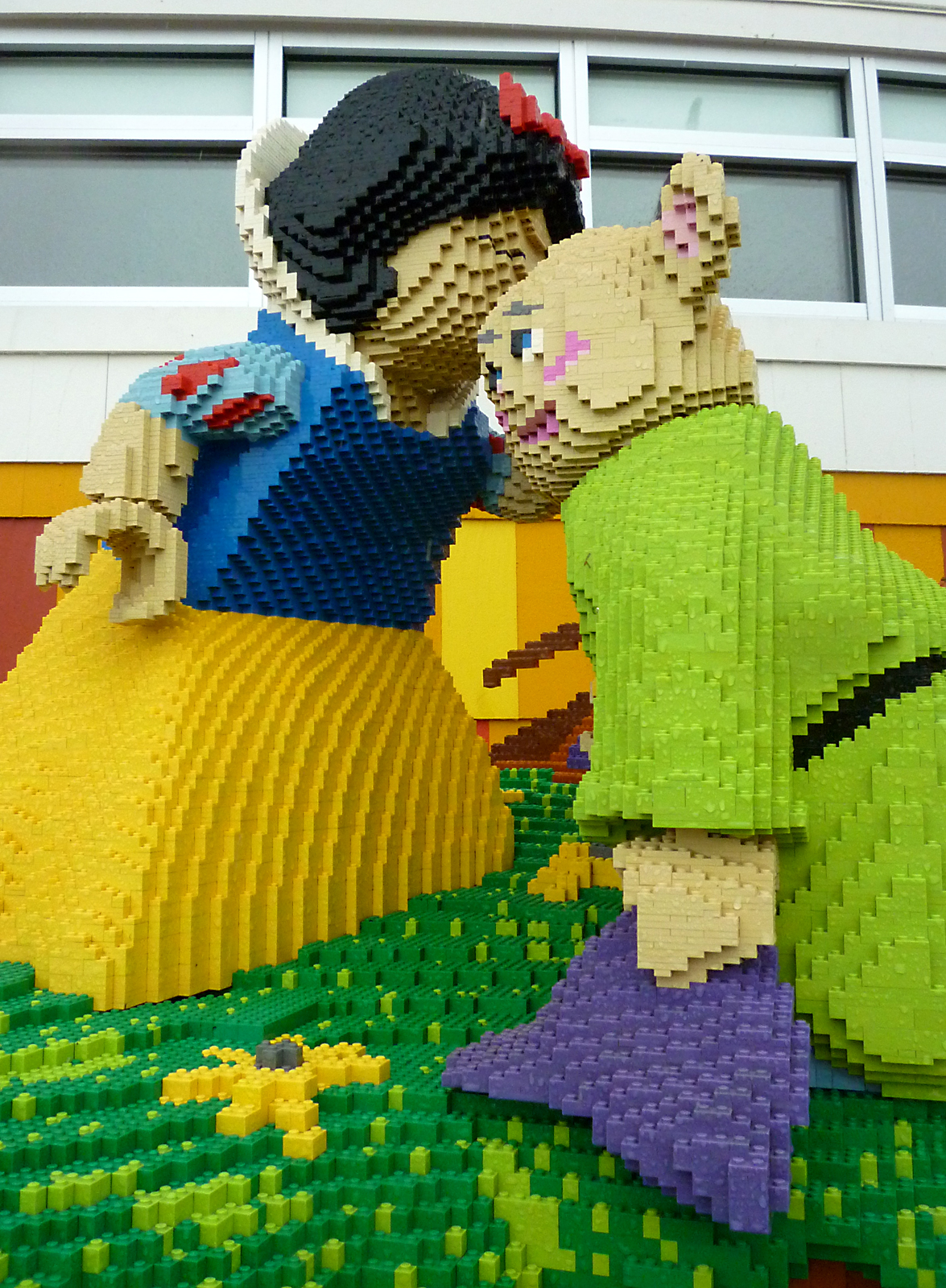 snow white and the seven dwarfs lego