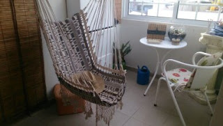 #Decoração, Cadeira em macramê, De balanço em balanço vou relaxando, Espaços de relax, 