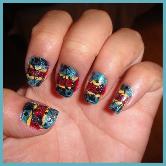 Nail Art Couture★ !: Pendleton Meets Opening Ceremony Nail Art