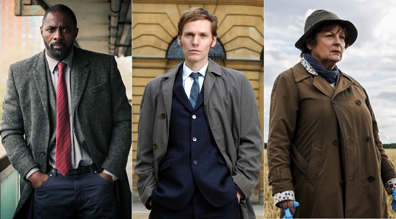 Longish Detective Shows in 2018 Vera, Endeavour, Luther...