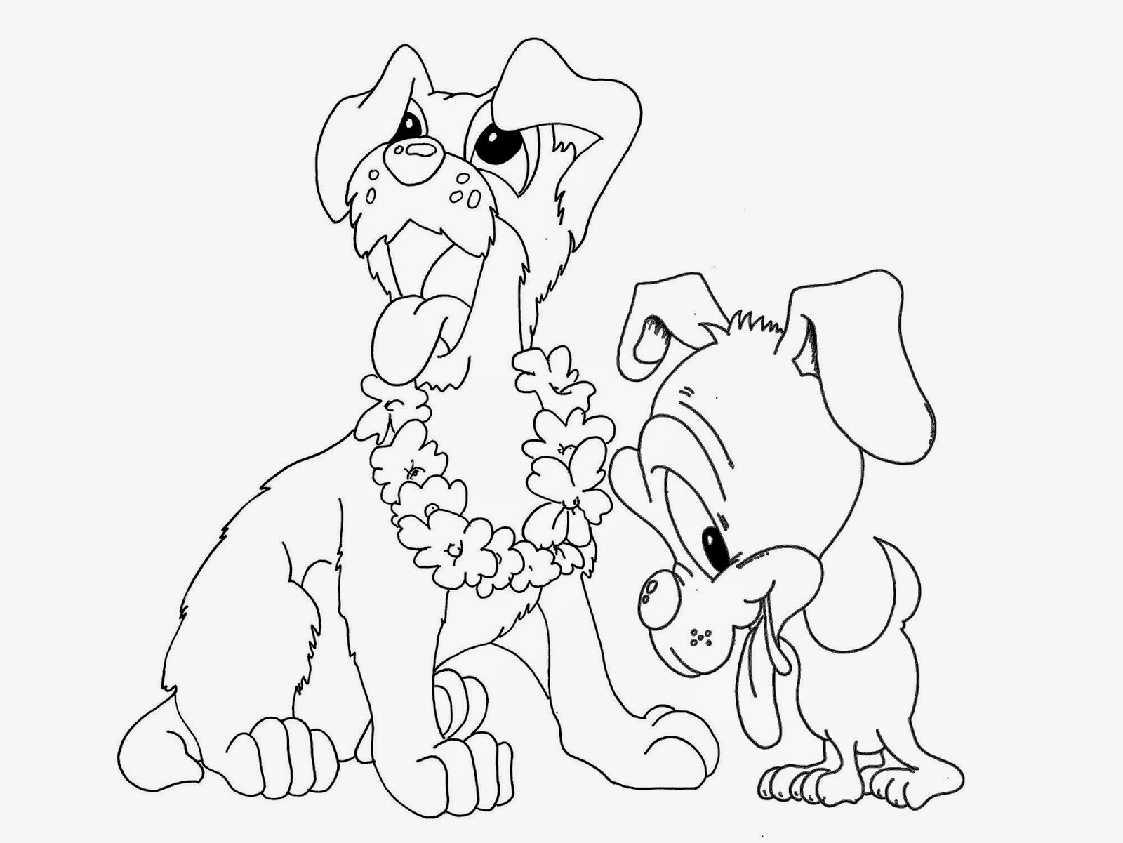 dogs coloring pages coloring.filiminspector.com