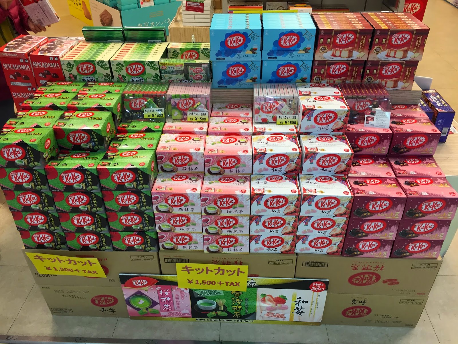 Tokyo Excess Quest For Japanese Kit Kats in Tokyo (Kit Kat Chocolatory