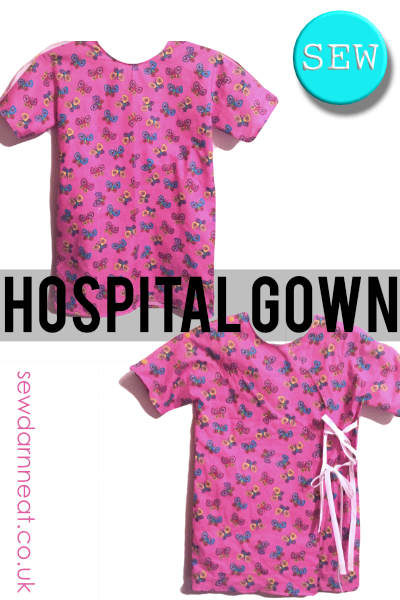 Sew Hospital Gown Sew Darn Neat Sewing Blog Adorable Hospital Gown Pattern Sew Hospital Gown Sew Darn Neat Sewing Blog Adorable Hospital Gown Pattern