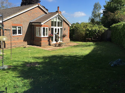 Before photo of garden Ashtead, Surrey Before photo of garden Ashtead, Surrey