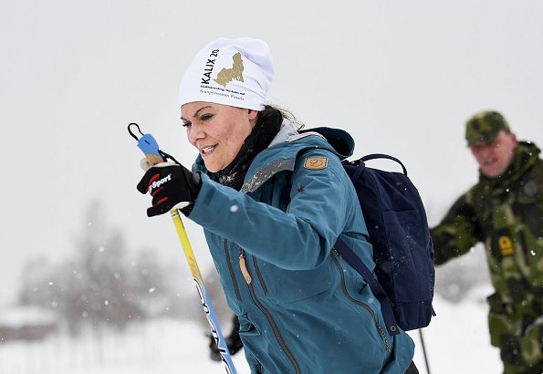 Crown Princess Victoria's 17th hiking in the landscape of Sweden took place in Norrbotten