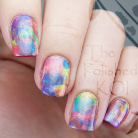 Rainbow Opal Nail Art TONIC