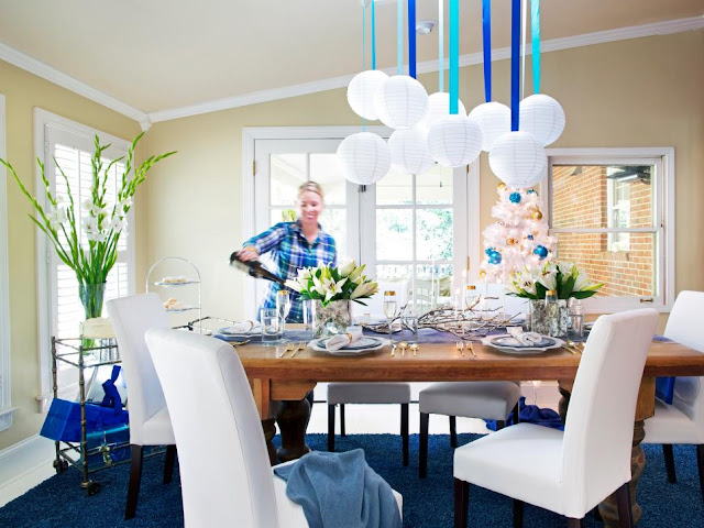 Hanukkah home decoration and candle decoration ideas Hanukkah home decoration and candle decoration ideas