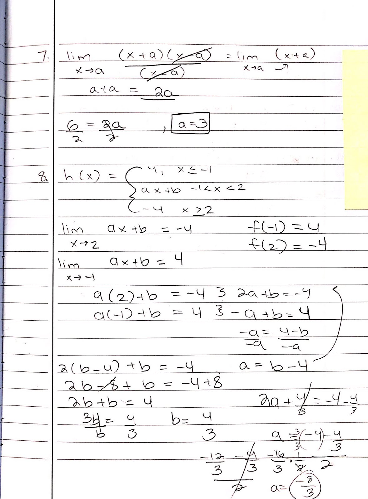 AP Calculus : 21.21 Intermediate Value Theorem - Worksheet on Intended For Intermediate Value Theorem Worksheet