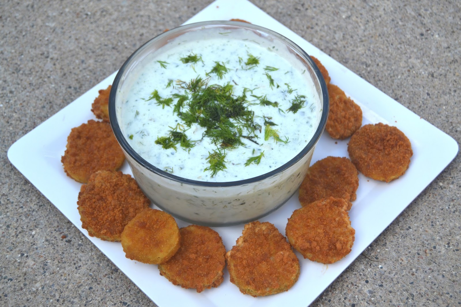 Fried Pickles with Dill Greek Yogurt Sauce The Nutritionist Reviews