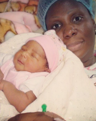 2 Oby Edozieh shares adorable photo of her new born daughter