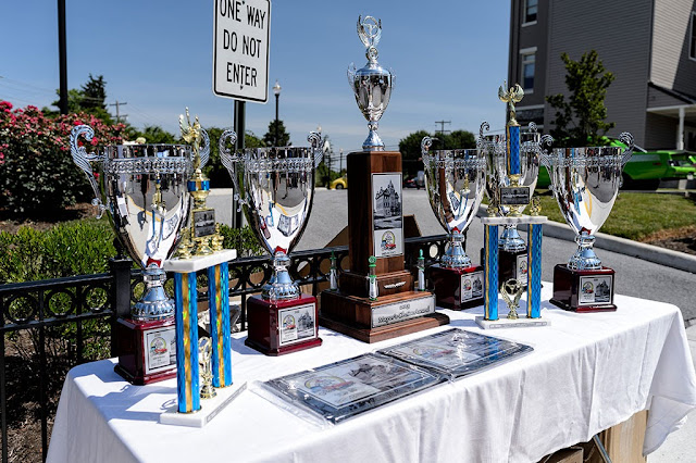 Trophies at The Ranson Car Show