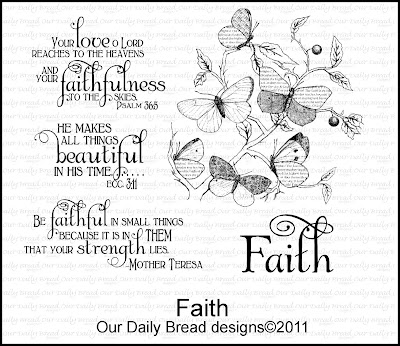 Our Daily Bread designs "Faith"